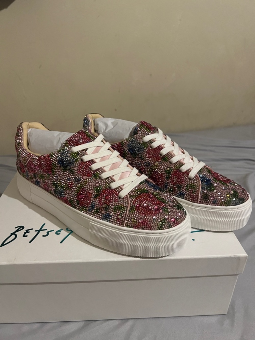 Betsey Johnson tennis shoes